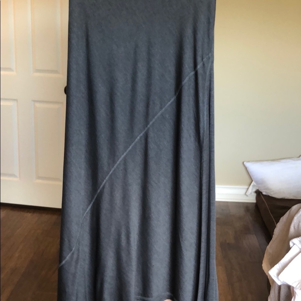 Eileen Fisher cotton silk maxi skirt